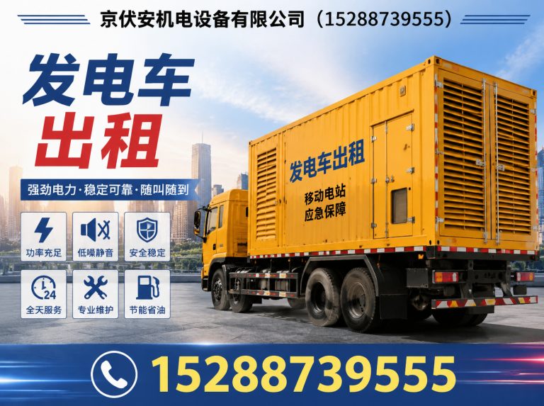 阳泉应急发电机出租展示图