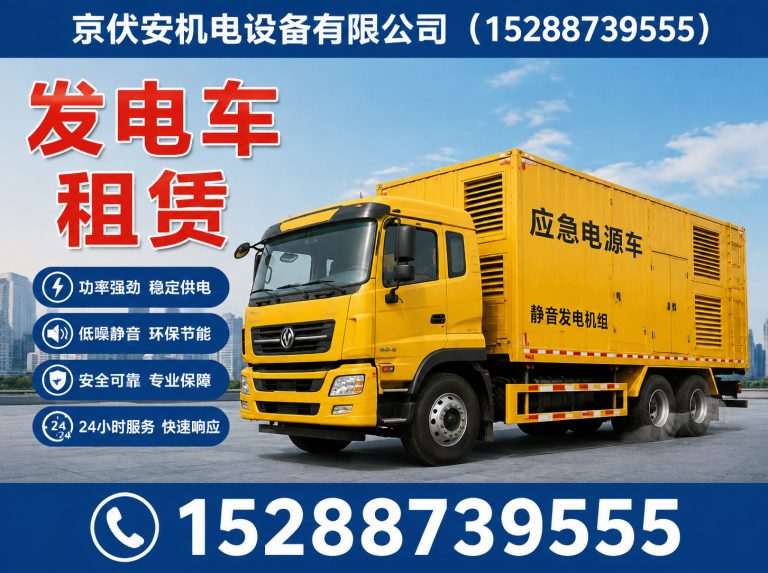 阳泉发电车租赁展示图